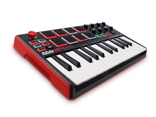 Akai MPK MINI MK2 | Clavier de contrôle 25 touches ultra léger MIDI/USB et contrôleur avec joystick