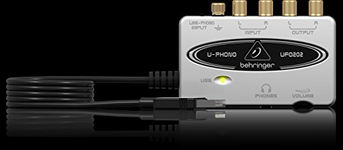 Behringer U-Phono UFO202 Interface audio USB préamplificateur phono – Image 2