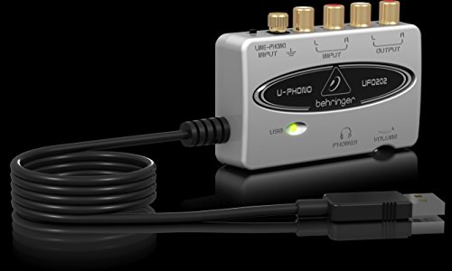 Behringer U-Phono UFO202 Interface audio USB préamplificateur phono – Image 5