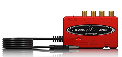 Behringer UCA222 Interface audio USB rouge – Image 2
