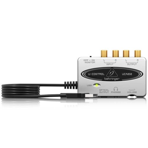 Behringer Ucontrol / UCA202 Interface audio USB Latence minimale 2 entrées / 2 sorties (Import Royaume Uni) – Image 4