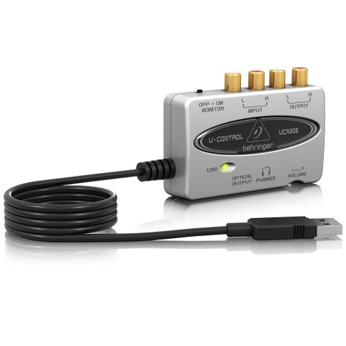 Behringer Ucontrol / UCA202 Interface audio USB Latence minimale 2 entrées / 2 sorties (Import Royaume Uni) – Image 5