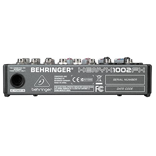 Behringer XENYX 1002FX Table de mixage 10 canaux Stéréo FX Processeur 24-bit – Image 5