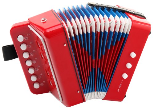Classic Cantabile 00032271 Bambino Accordéon pour Enfant 2 basses Rouge – Image 2