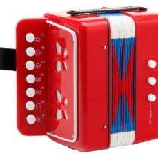 Classic Cantabile 00032271 Bambino Accordéon pour Enfant 2 basses Rouge