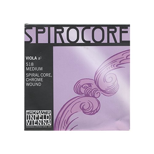 Cordes Thomastik Alto Spirocore Noyau spirale La Acier chromé filé; Moyen