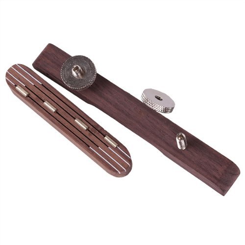DN exquis Hauteur réglable Chevalet palissandre Pour mandoline 103mm Longueur