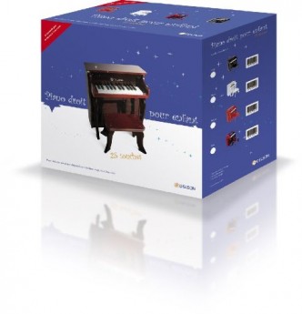 Delson-2505W-Piano-droit-pour-enfant-Blanc-0-0
