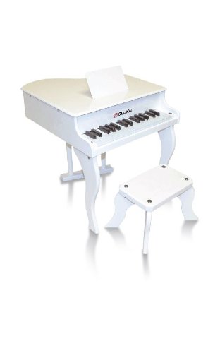 Delson 3005W Piano à queue pour enfant Blanc – Image 2