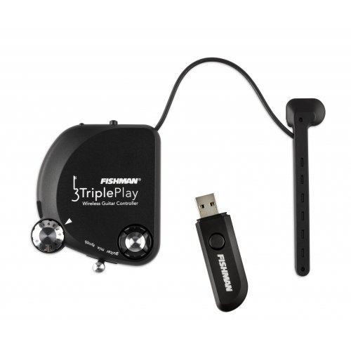 Fishman Triple Play Capteur/Emetteur MIDI sans fil pour Guitare électrique Noir