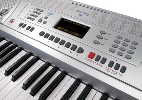 FunKey 61 Synthétiseur pour débutants (câble d'alimentation et pupitre inclus) – Image 4