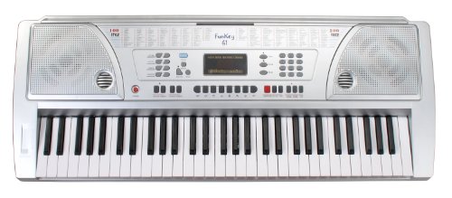 FunKey 61 Synthétiseur pour débutants (câble d'alimentation et pupitre inclus)