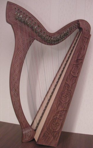 HARPE Celtique 27 Cordes avec demi-ton (troubadour) ~ Neuve & Garantie – Image 2