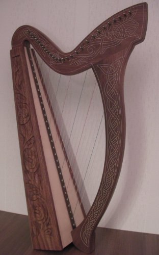 HARPE Celtique 27 Cordes avec demi-ton (troubadour) ~ Neuve & Garantie – Image 4