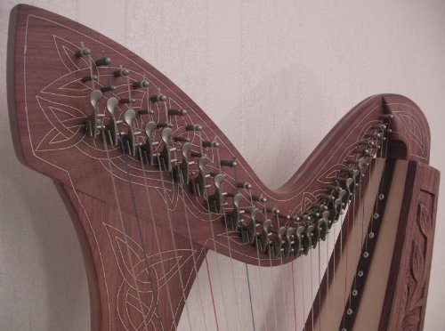 HARPE Celtique 27 Cordes avec demi-ton (troubadour) ~ Neuve & Garantie – Image 5