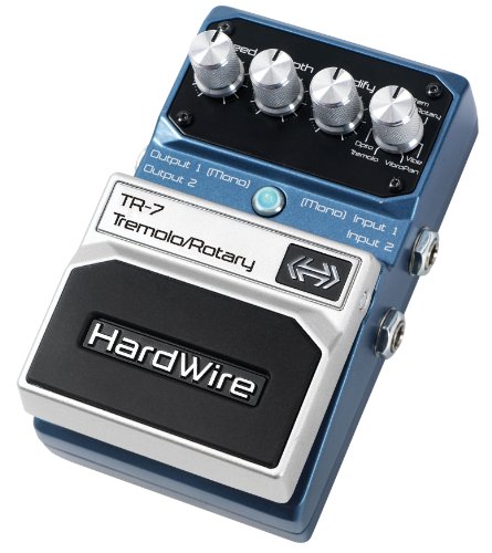 HardWire Tremolo Rotary HTR7 Pédale d'effet pour Guitare Bleu – Image 2