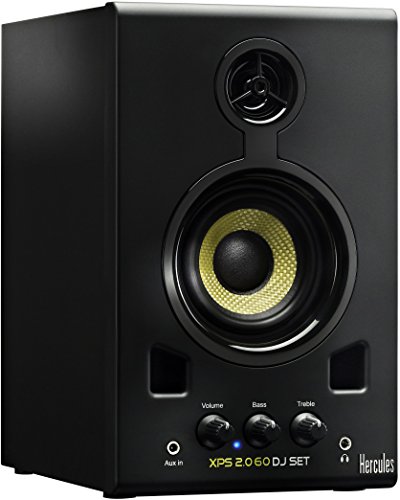 Hercules XPS 2.0 60 DJ SET Enceinte monitoring Active pour PC /Mac Noir - 40 W RMS – Image 2