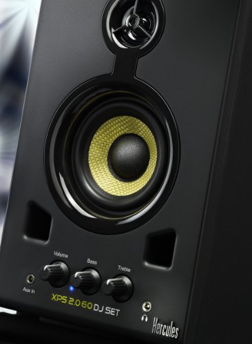 Hercules XPS 2.0 60 DJ SET Enceinte monitoring Active pour PC /Mac Noir - 40 W RMS – Image 6