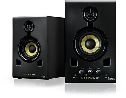 Hercules XPS 2.0 60 DJ SET Enceinte monitoring Active pour PC /Mac Noir - 40 W RMS