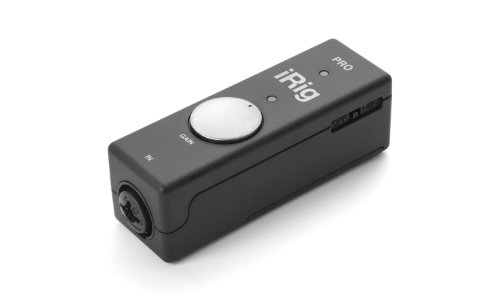 IK Multimedia iRig PRO Interface audio/MIDI pour iPad/iPod Touch/iPhone Noir – Image 2