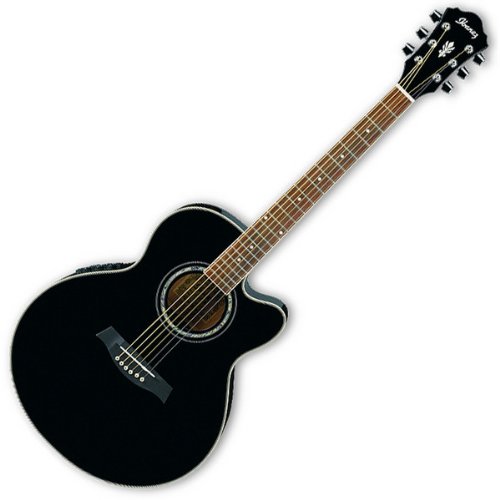 Ibanez AEL10E-BK Guitare Electro-acoustique Noir