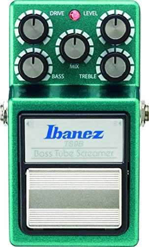 Ibanez TS9B Tube Screamer Bass Overdrive Boîtier d'effet distorsion des basses (Vert)