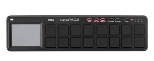 Korg NanoPad2-BK Surface de contrôle 16 Pads Noir