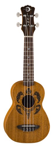 Luna Guitars UKE HONU Ukulélé Soprano Marron