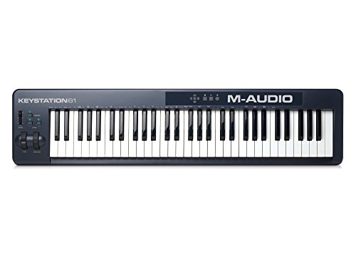 M-Audio Keystation 61 II | Clavier-maître USB / MIDI avec touches dynamiques sensibles à la vélocité. Comprend le logiciel Eighty Eight Ensemble développé par SONiVOX (pour Mac & PC) – Image 4