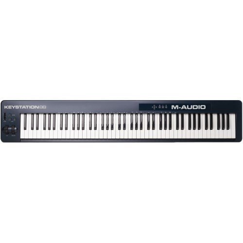 M-Audio Keystation 88 II | Clavier-maître USB / MIDI avec touches dynamiques sensibles à la vélocité. Comprend le logiciel Eighty Eight Ensemble développé par SONiVOX (pour Mac & PC) – Image 3