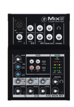 Mackie-Mix-Table-de-mixage-5-canaux-Noir-0