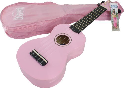 Mahalo STN2011-PK Ukulélé rose avec housse