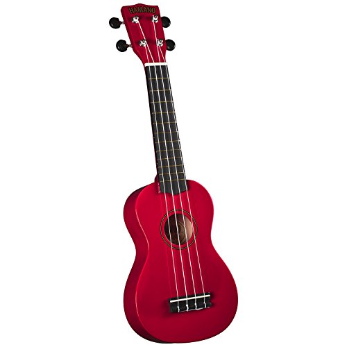 Mahalo Ukulélé soprano avec étui Rouge