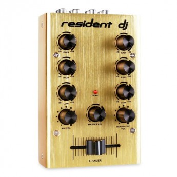 Resident-DJ-pikknikk-Mixeur-DJ-2-canaux-mini-table-de-mixage-portable-avec-entre-micro-et-sorties-master-et-record-EQ-2-bandes-cross-fader-gain-or-0