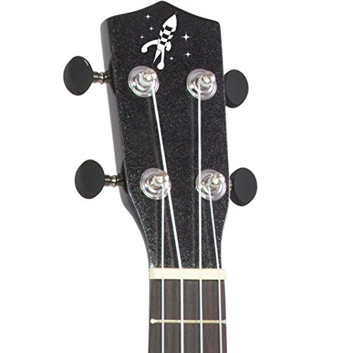 Rocket US10R-BK Ukulélé soprano traditionnel Noir – Image 3