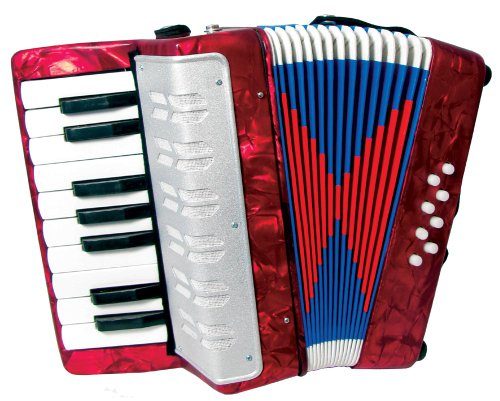 Scarlatti ST104 Accordéon pour enfant Rouge