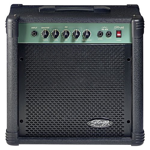 Stagg 40 BA EU Amplificateur de Guitare 40 W Noir