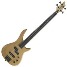 Stagg BC300FL-NS Fusion Guitare basse électrique sans frettes 4 cordes Naturel