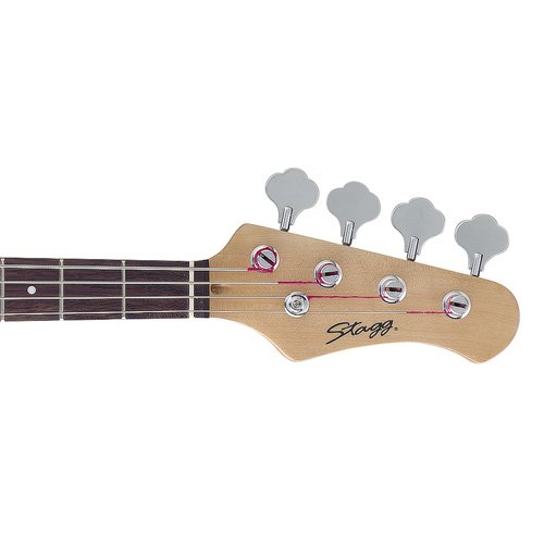 Stagg P250-SB Guitare basse standard Sunburst – Image 4