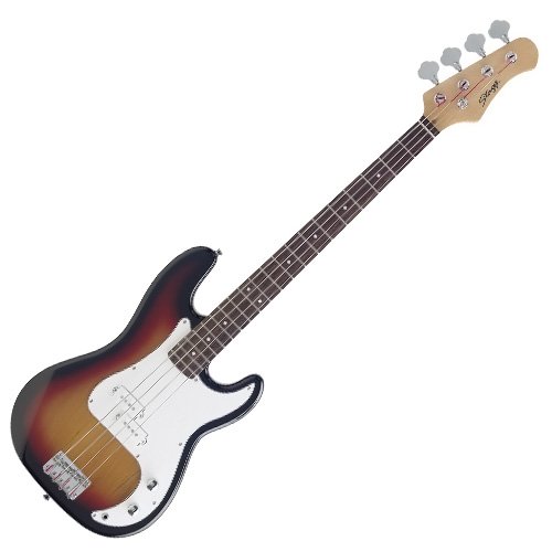 Stagg P250-SB Guitare basse standard Sunburst