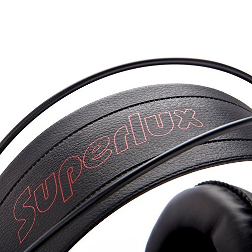 Superlux HD681 Casque studio dynamique Câble 2,5m connecteur Jack 3,5mm – Image 5