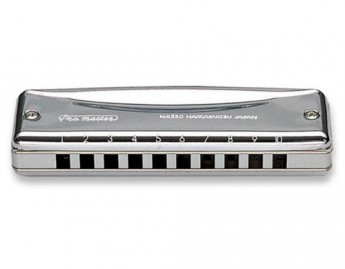 Suzuki-MR350C-Promaster-Harmonica-diatonique-en-do-10-Trous-Chrome-0