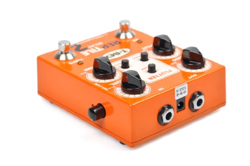 T-Rex Reptile 2 Pédale d'effet délai/modulation Orange – Image 3
