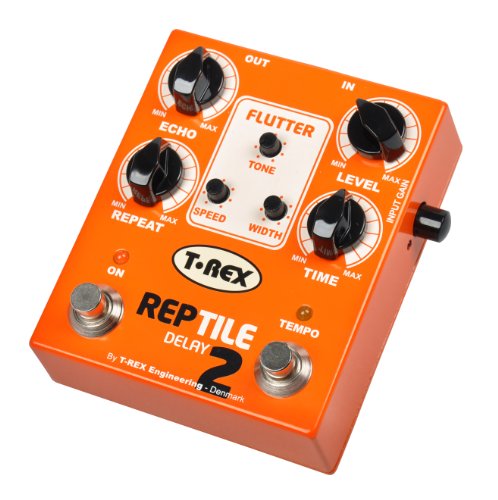 T-Rex Reptile 2 Pédale d'effet délai/modulation Orange