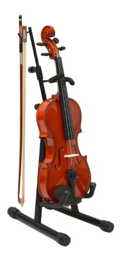 TS-Ideen 4404 Violon 1/2 en érable avec Etui + Colophane + Archet en crin de cheval pour Enfant de 8 à 10 ans Marron – Image 2
