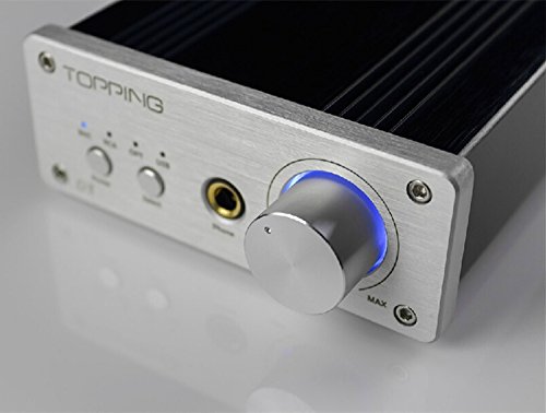Topping D3 24B 192KHz USB optique coaxial BNC DAC Ampli casque Amplificateur (Noir) – Image 7