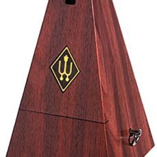 Wittner Métronome Pyramidal Veinure acajou