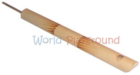 World Playground Lot de 20 sifflets à coulisse naturels