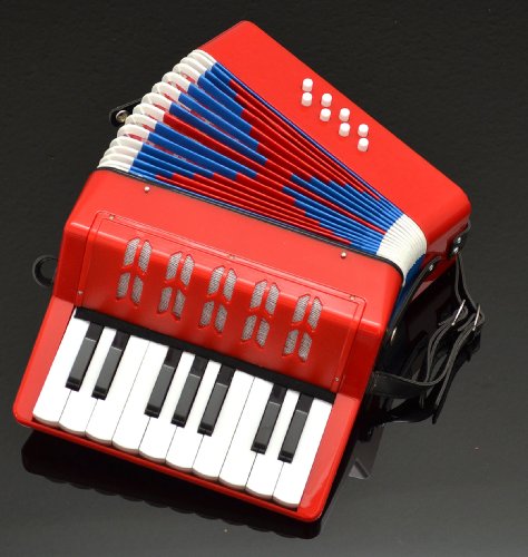 ts-ideen 6064 Accordéon pour Enfant Rouge – Image 4