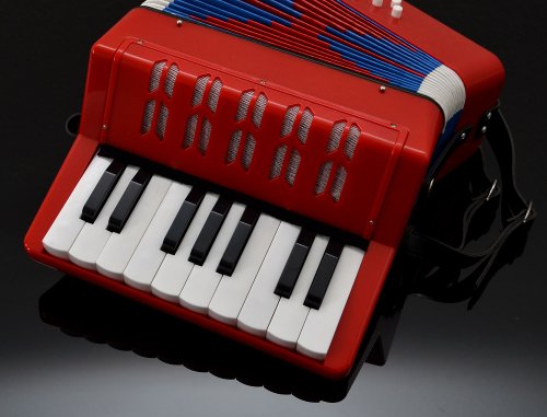 ts-ideen 6064 Accordéon pour Enfant Rouge – Image 7